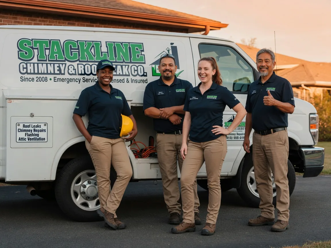 Chimney flashing repair company in Laura, OH